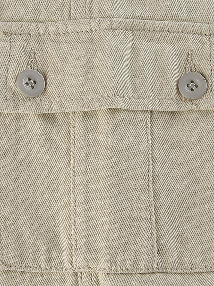 Pocket Straight Leg Cargo Jeans