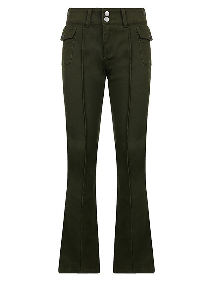 Vintage Low Rise Woven Pants