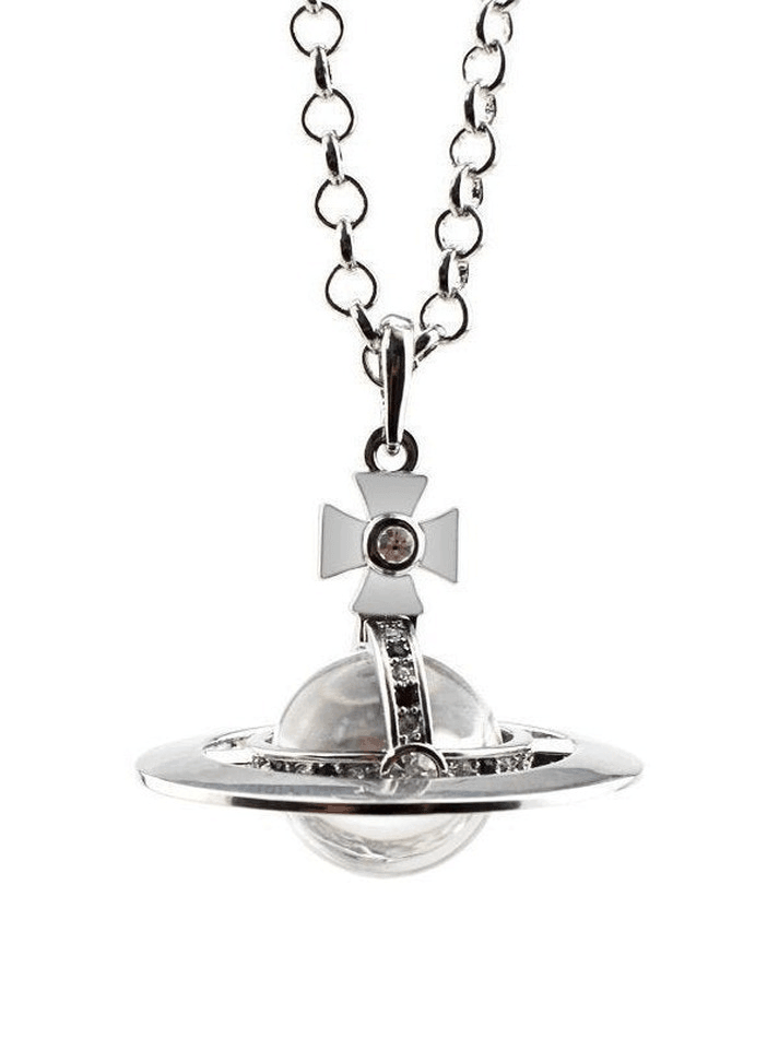 Vintage Planet Pendant Necklace