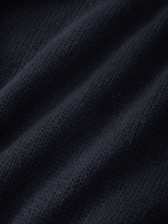 Vintage Skull Jacquard Pullover Sweater