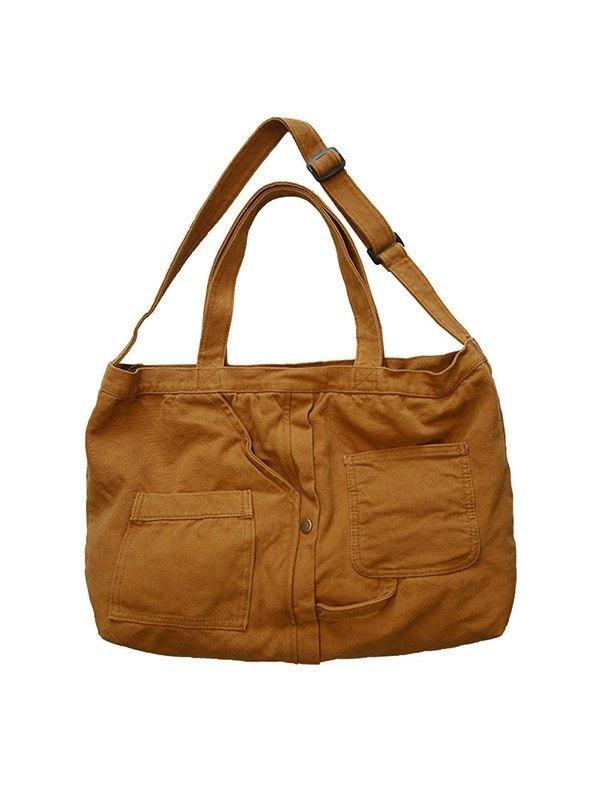 Vintage Wash Large Shoulder Bag