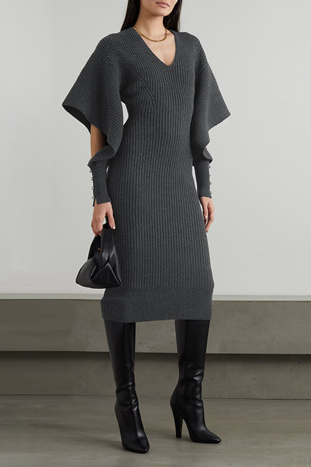 Carisah Knit Sweater Dress