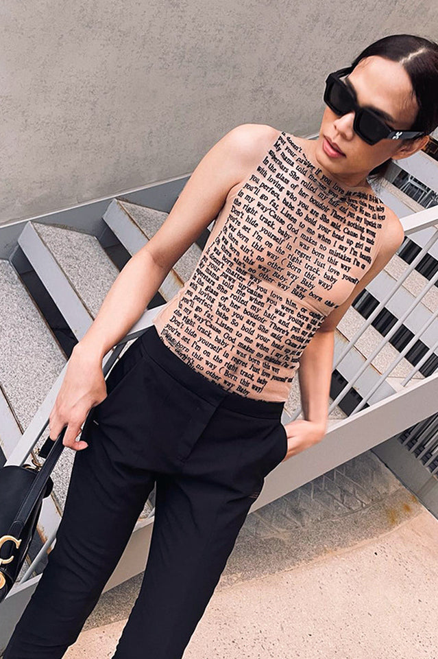 Born this Way Sleeveless Top