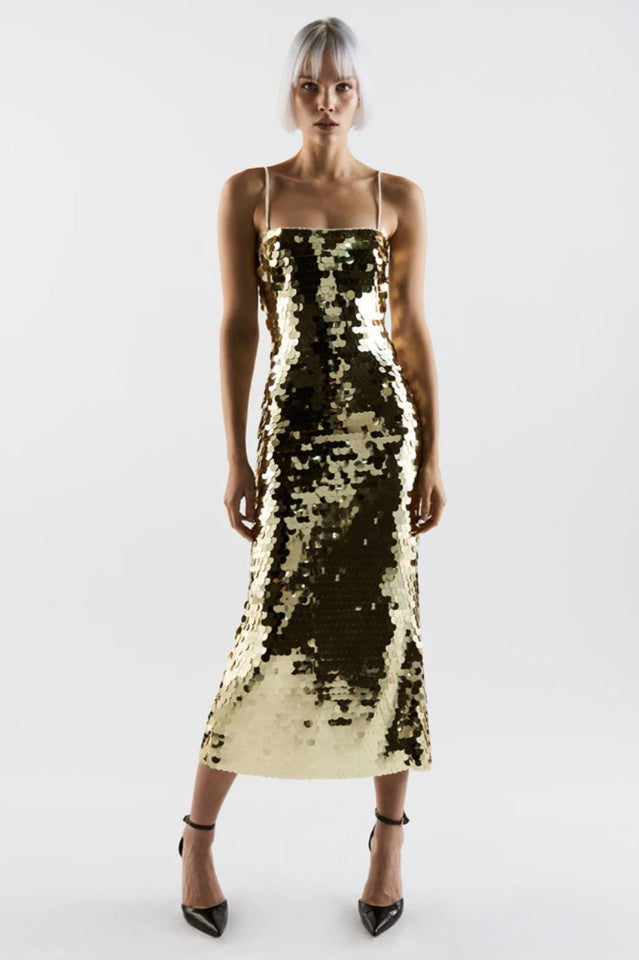 Phoenix Sequin Slip Dress