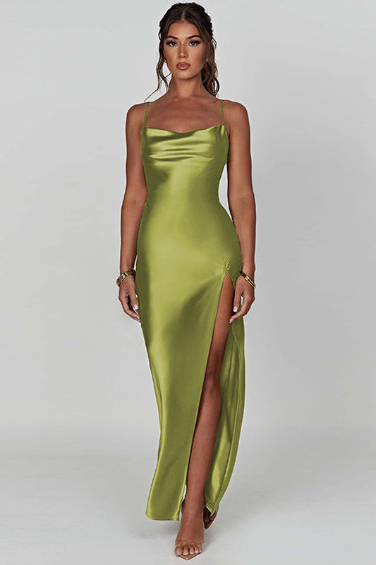 KAYLE Satin Cami Dress