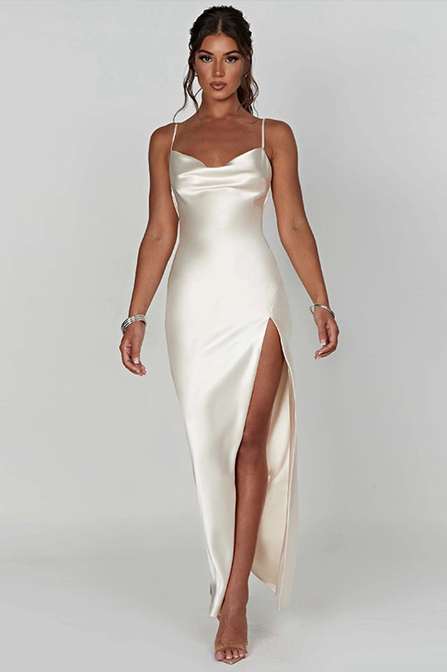KAYLE Satin Cami Dress