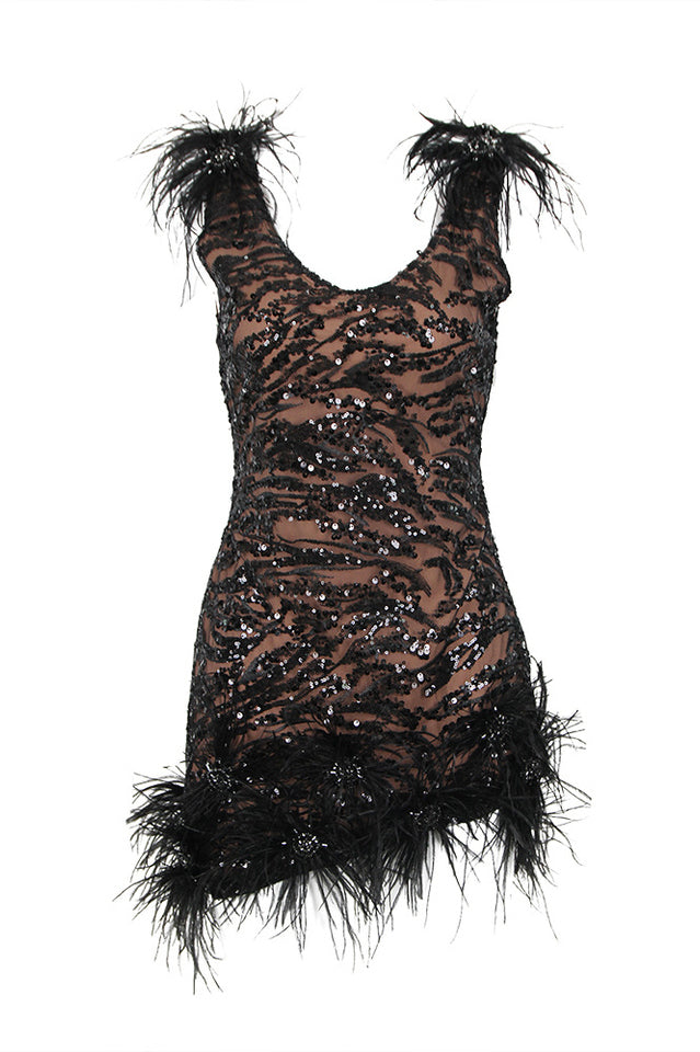 Gina Black Dress