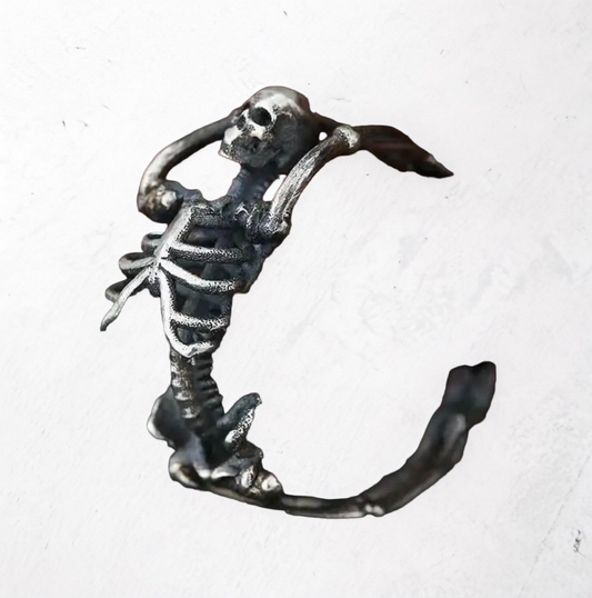 Mens Skeleton Ring