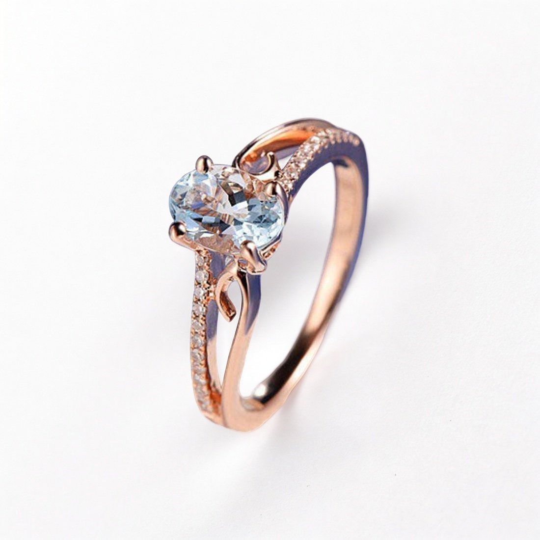 Alluring Aquamarine Ring