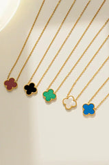 Clover Charm Necklace Collection