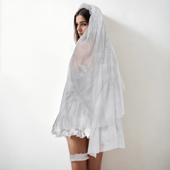 Mystic Veil Halloween Costume - Enchanting Spiritual Love Art Outfit