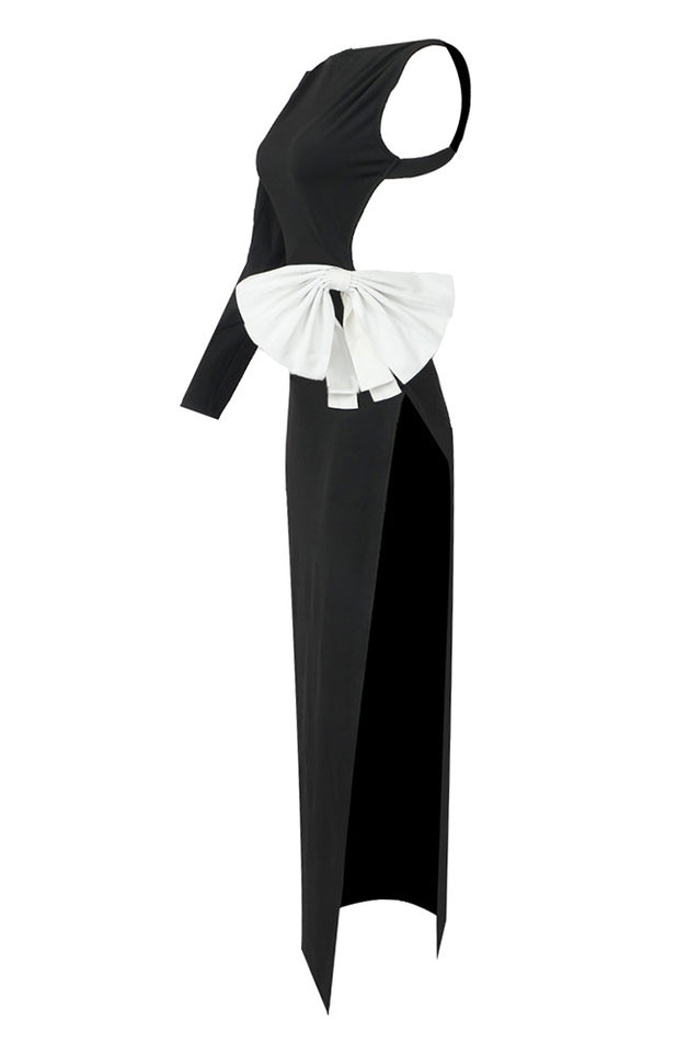 Chloe One Shoulder Bow Detail Dress