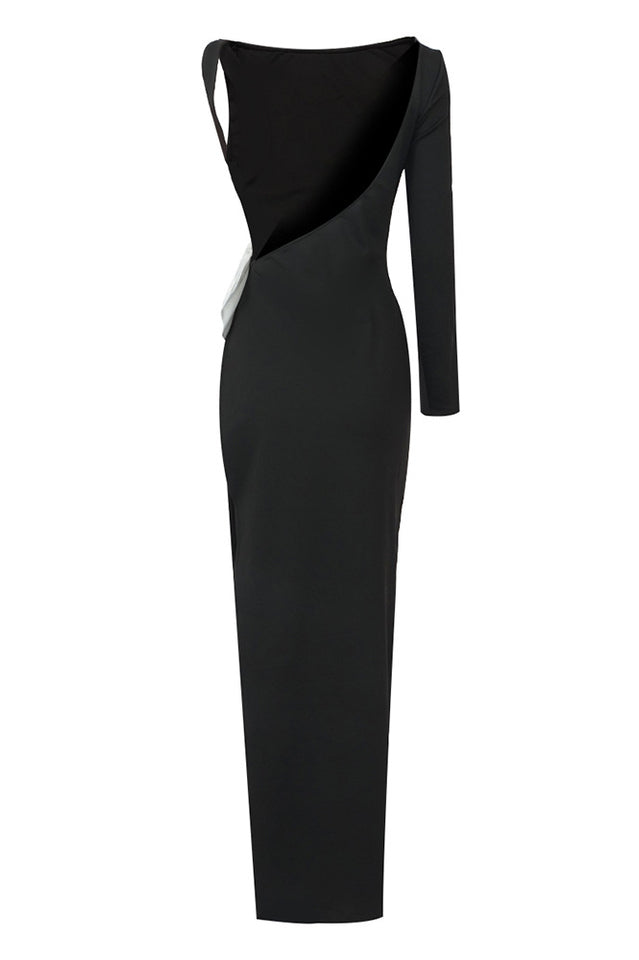 Chloe One Shoulder Bow Detail Dress