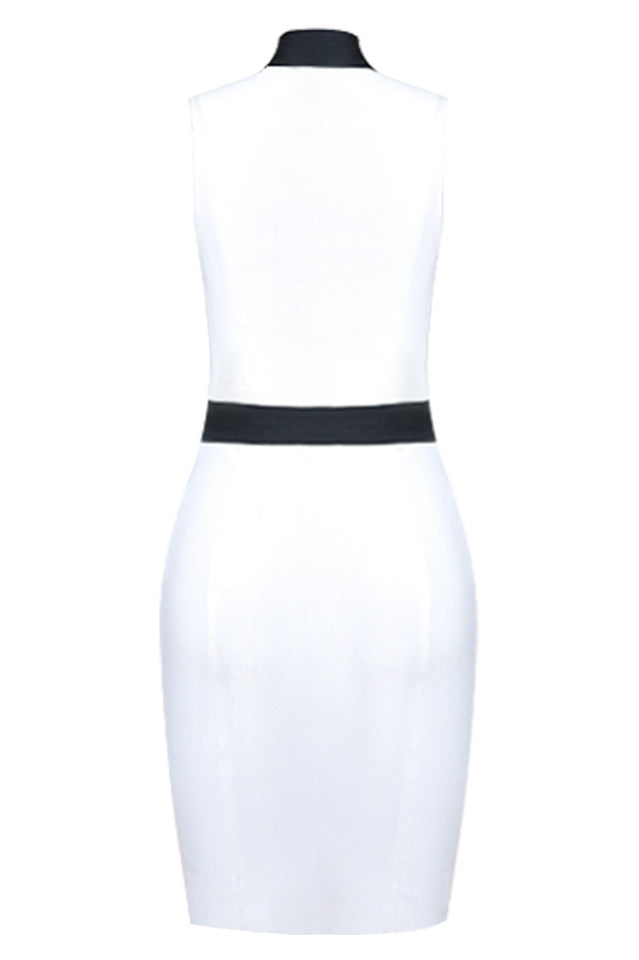 Jakky Sleeveless Midi Bandage Dress
