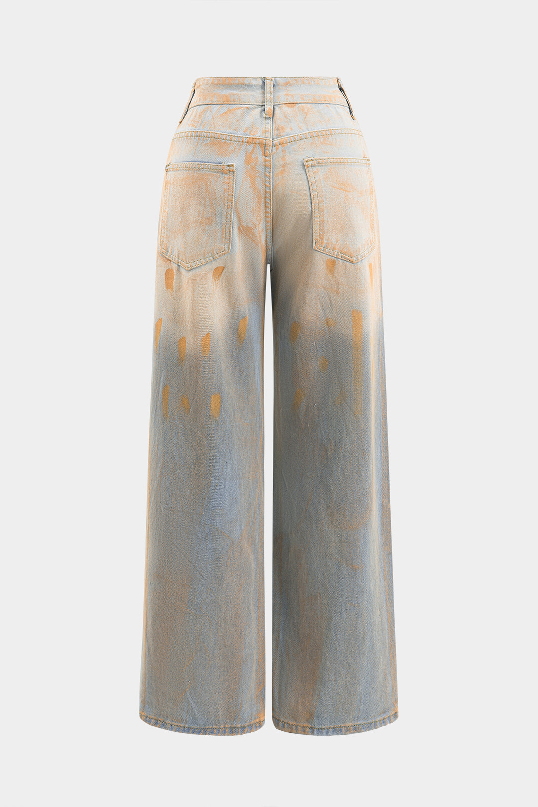 Denim Dirty Straight Leg Jeans