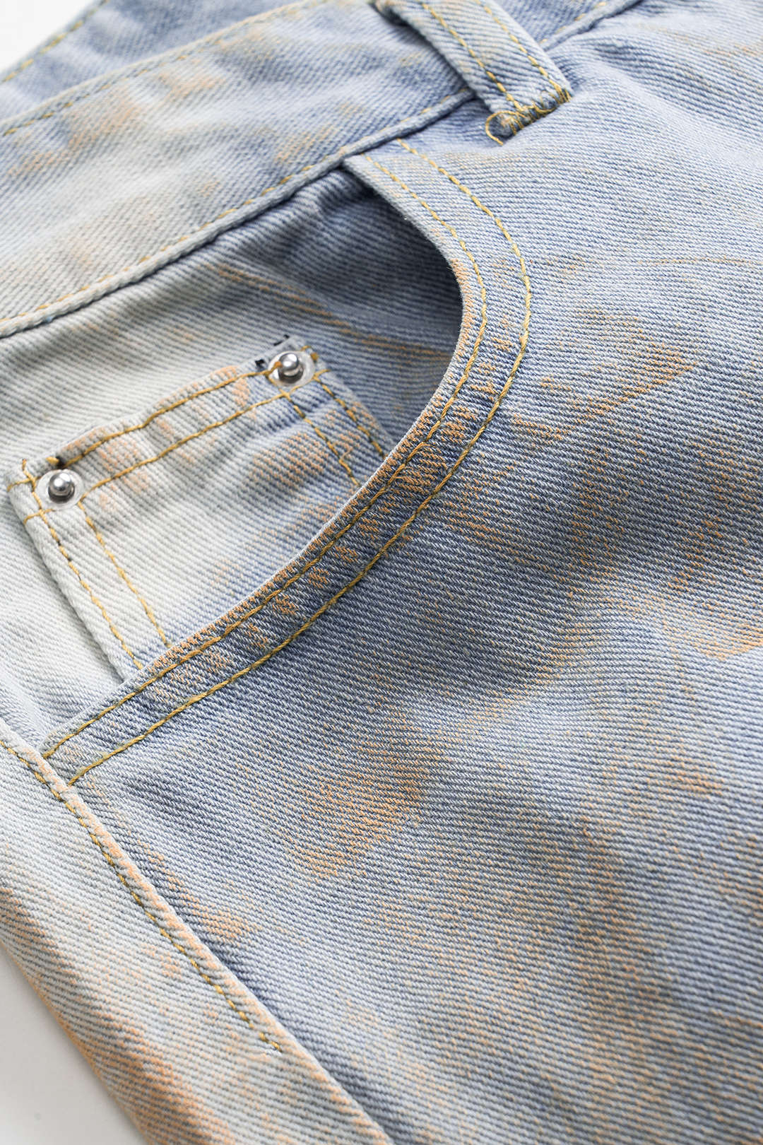 Denim Dirty Straight Leg Jeans