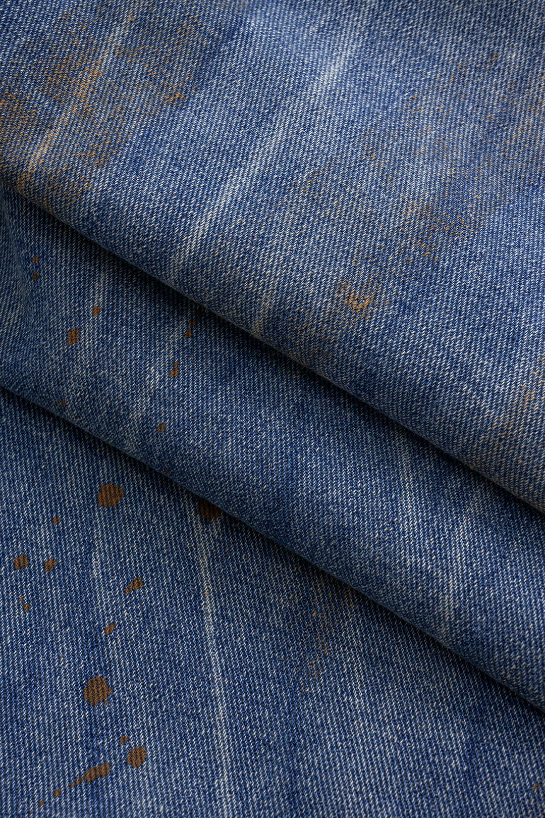 Denim Ripped Barrel Jeans