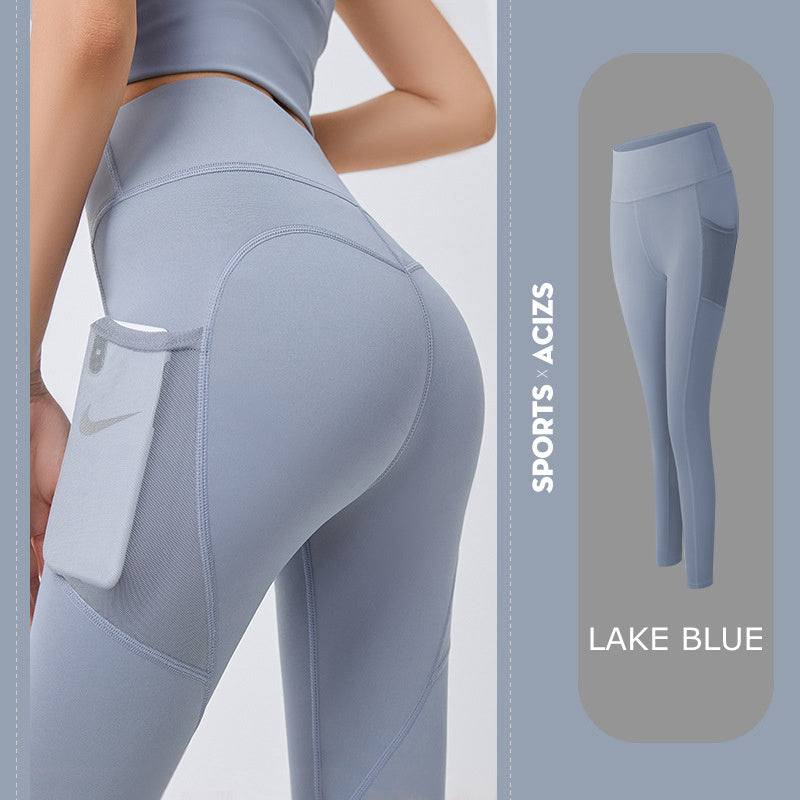 Oceanic Flex High-Waist Quick-Dry Leggings