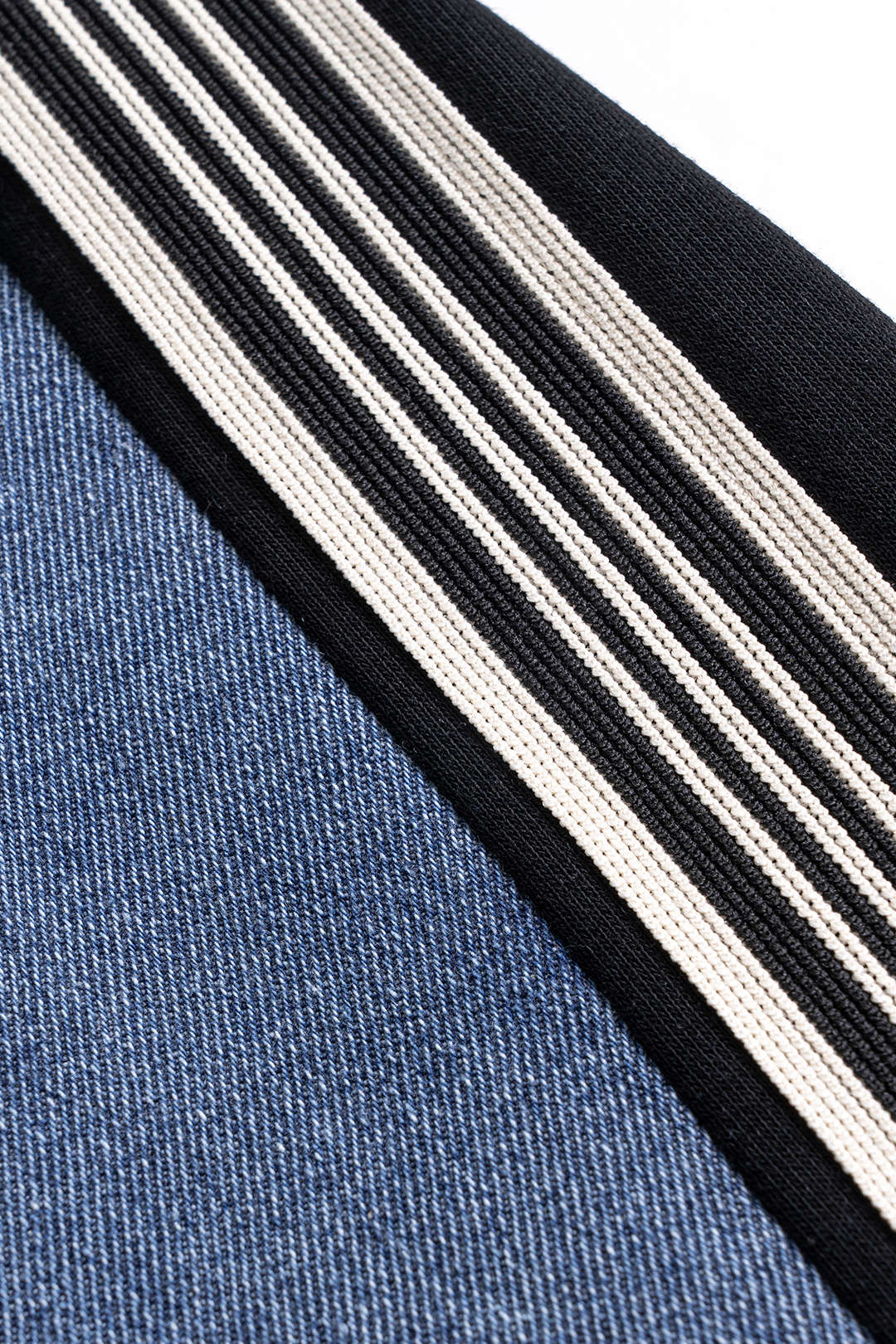 Denim Patchwork Jeans