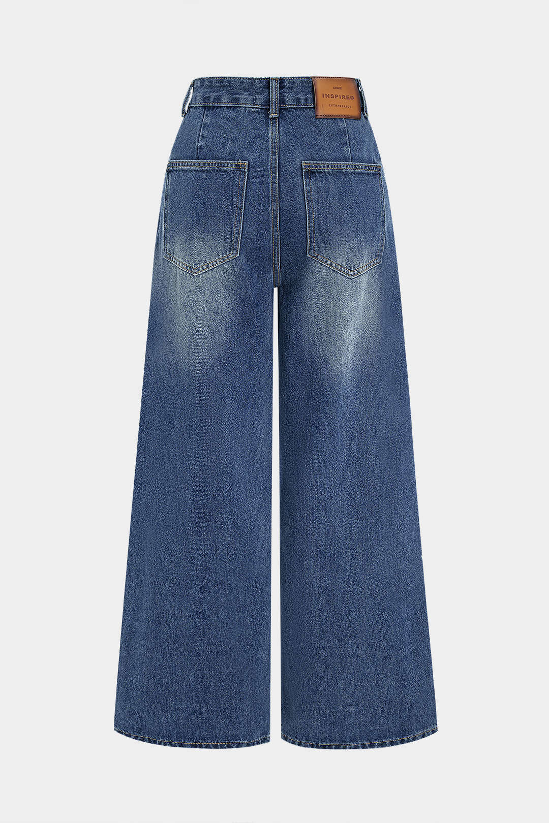 Denim Straight Leg Jeans