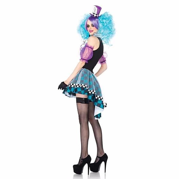 Whimsical Mad Hatter Costume - Colorful Wonderland Outfit