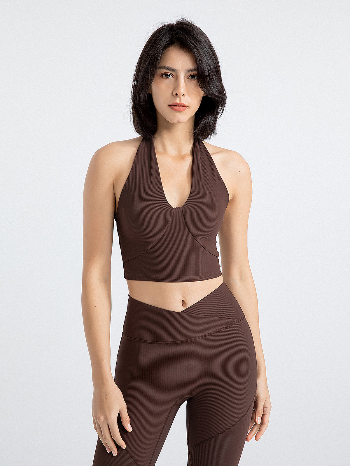 Halter Cropped Tank Top