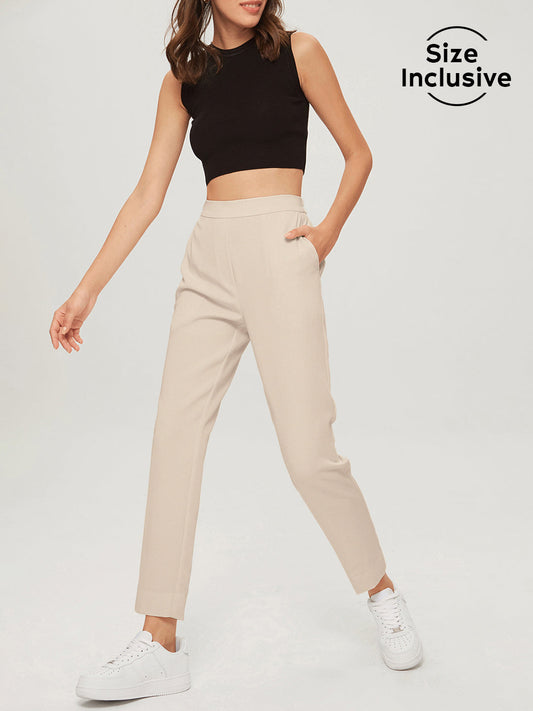 Everyday Cropped Slim Trousers