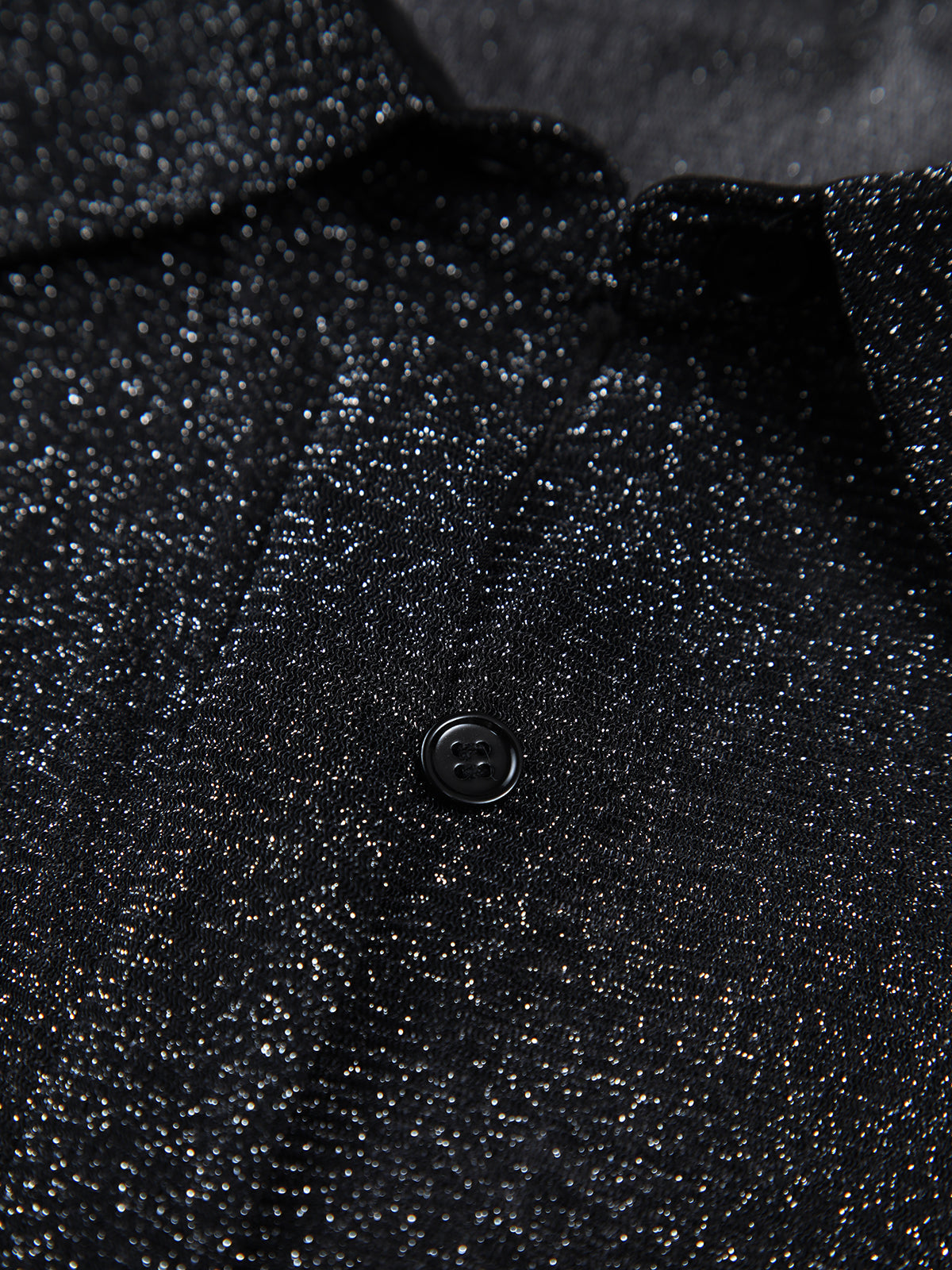 Glitter Cover Up Long Sleeve Shirt
