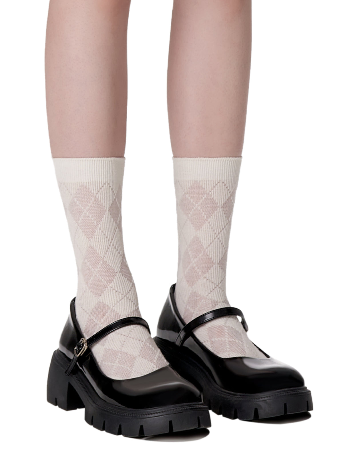 Diamonds Mid Calf Socks