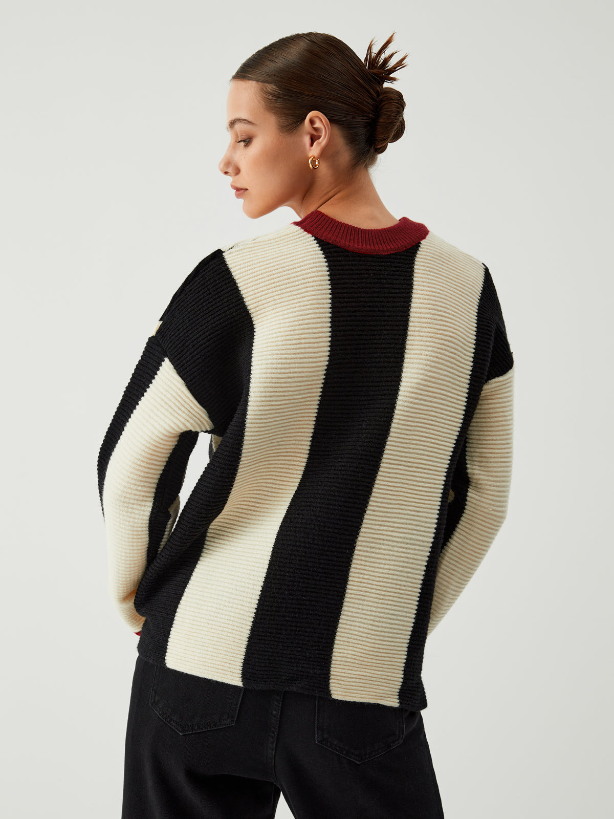 Leisure Pinstripe Sweater