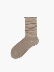 Solid Slouch Socks