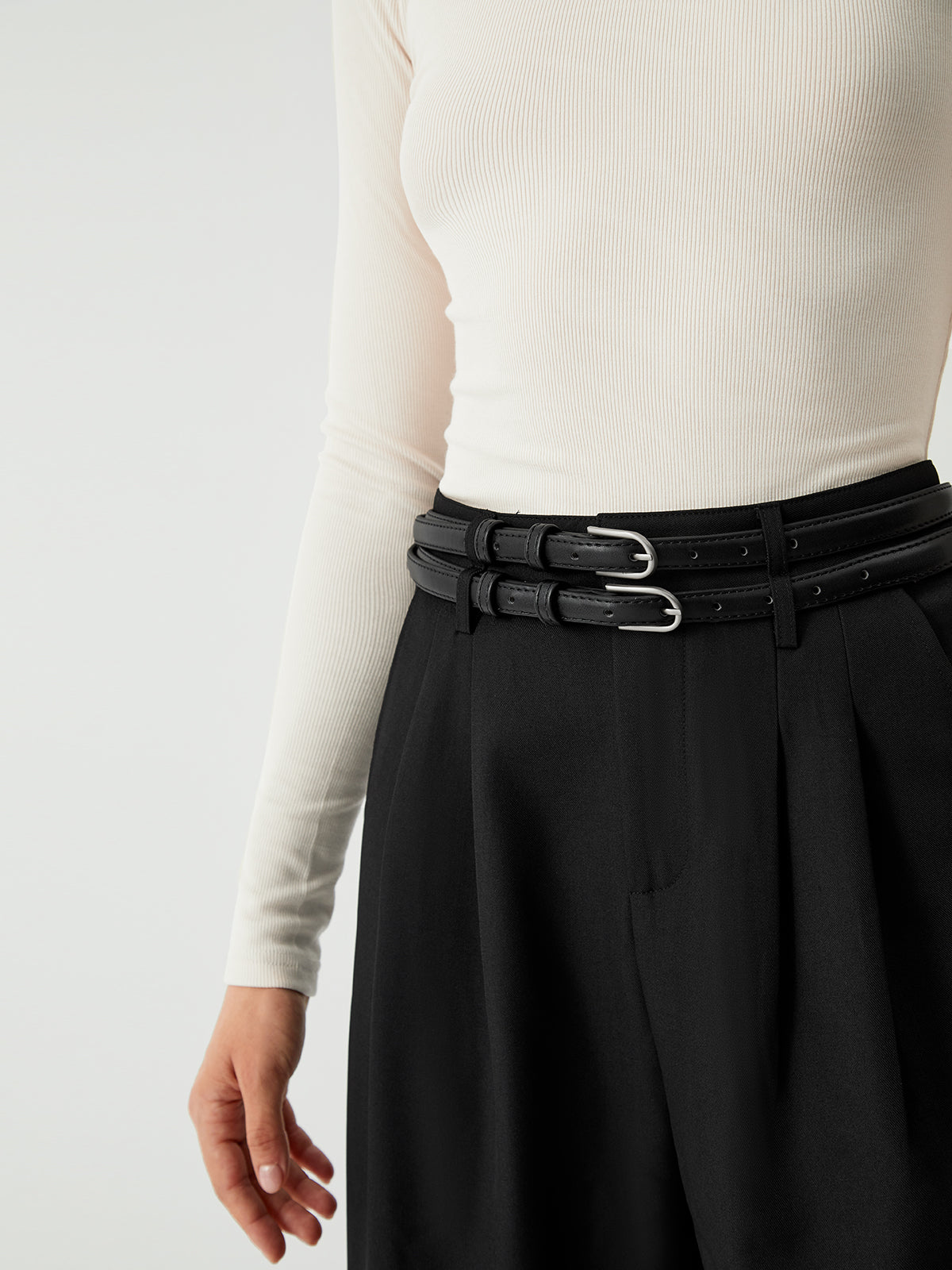 Essential Wide Leg Culotte Pants