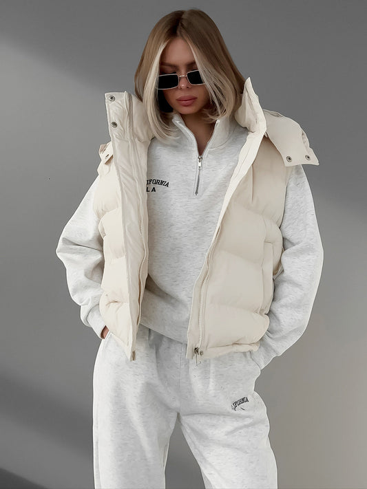 Lightweight Quilted Puffer Down Coat
