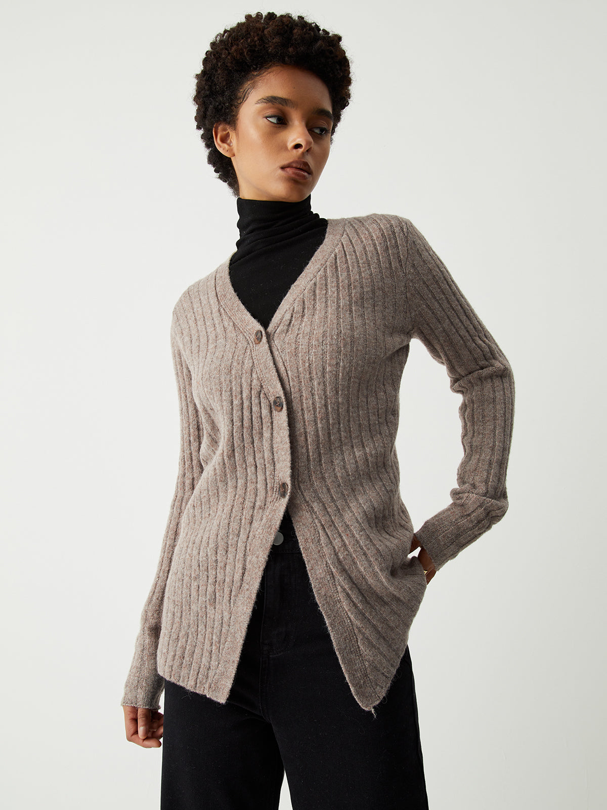 Leisure Rib Cardigan