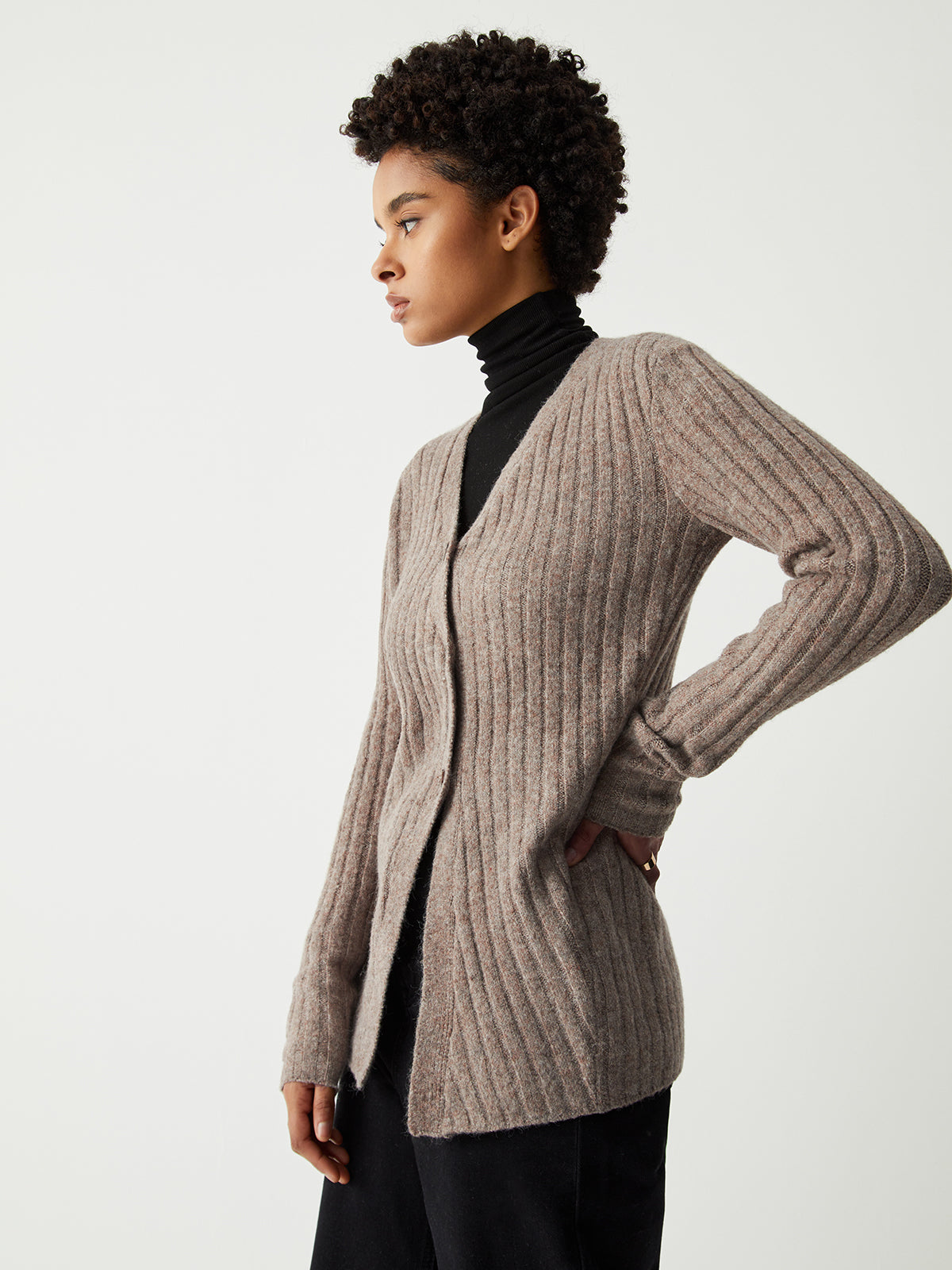 Leisure Rib Cardigan