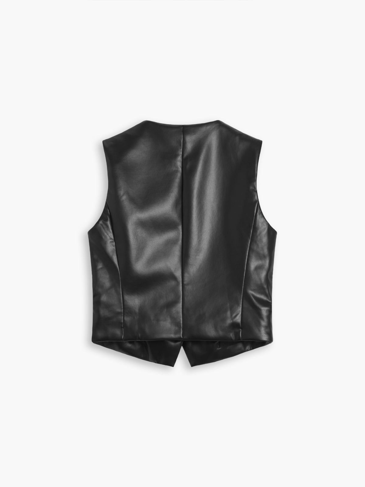 Faux Leather Vest
