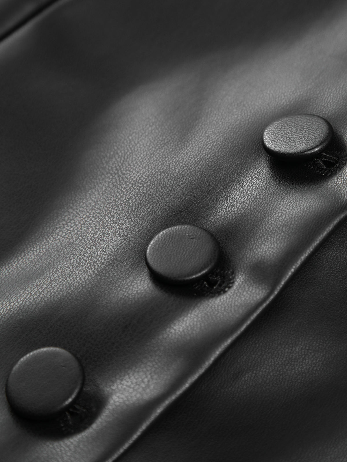 Faux Leather Vest