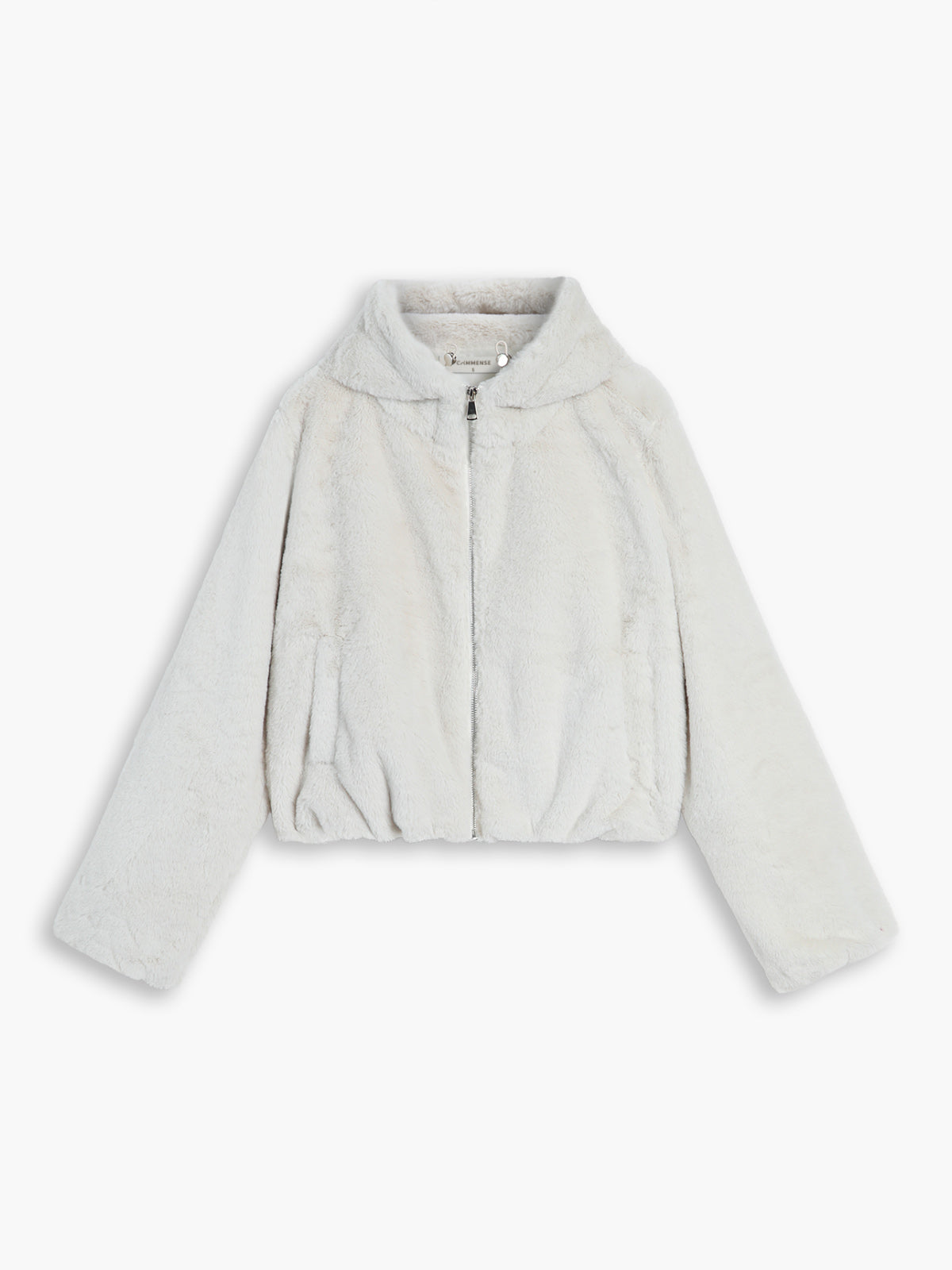 Terry Fleece Hooded Jacket