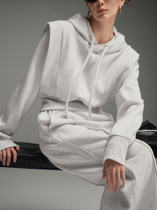 Athleisure Drawstring Hoodie