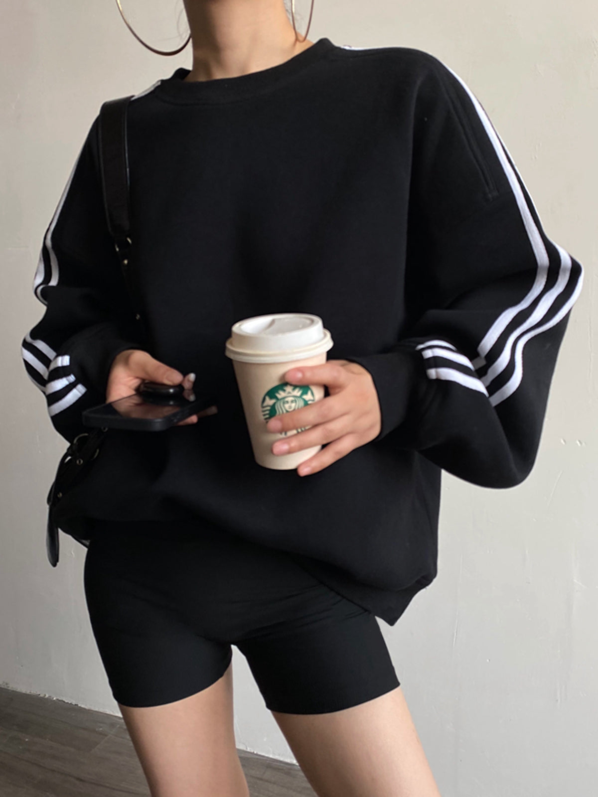 Oversized Panel Sweatshirt