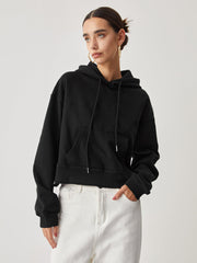 Pocket Side Zip Detail Hoodie