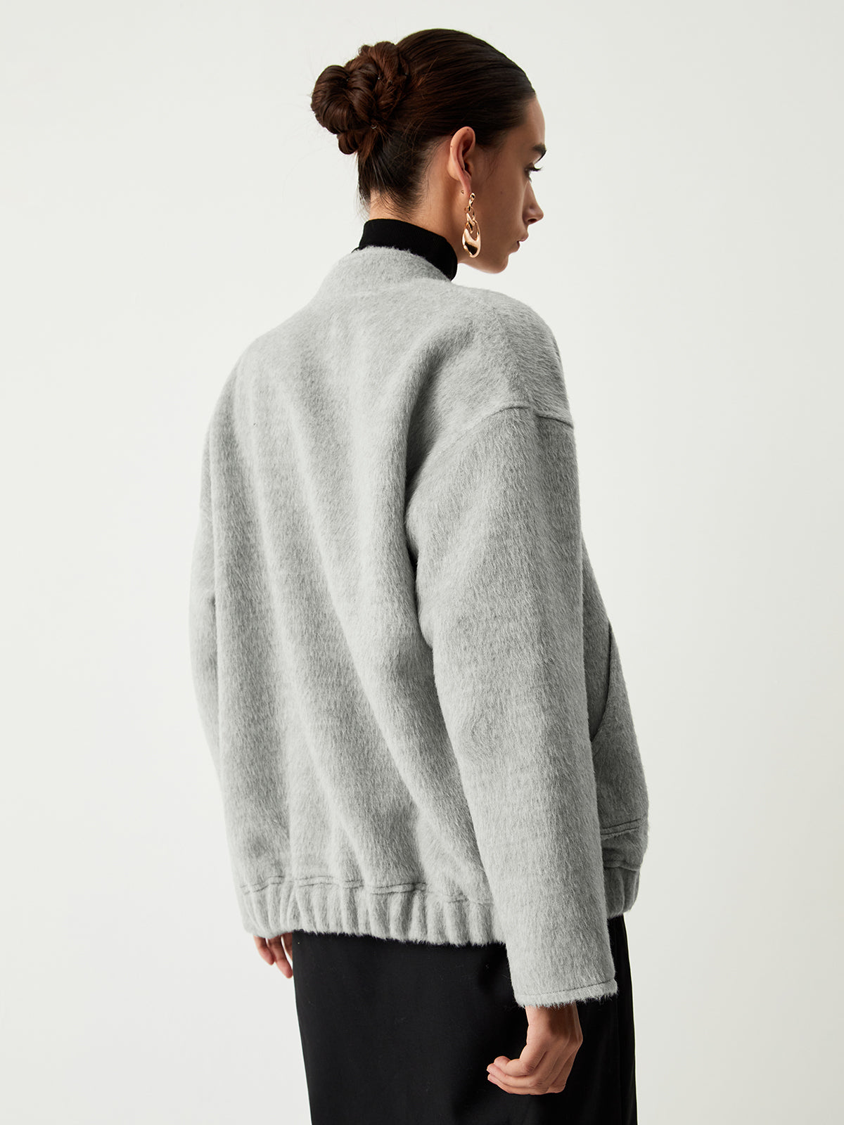 Double Pockets Woven Jacket