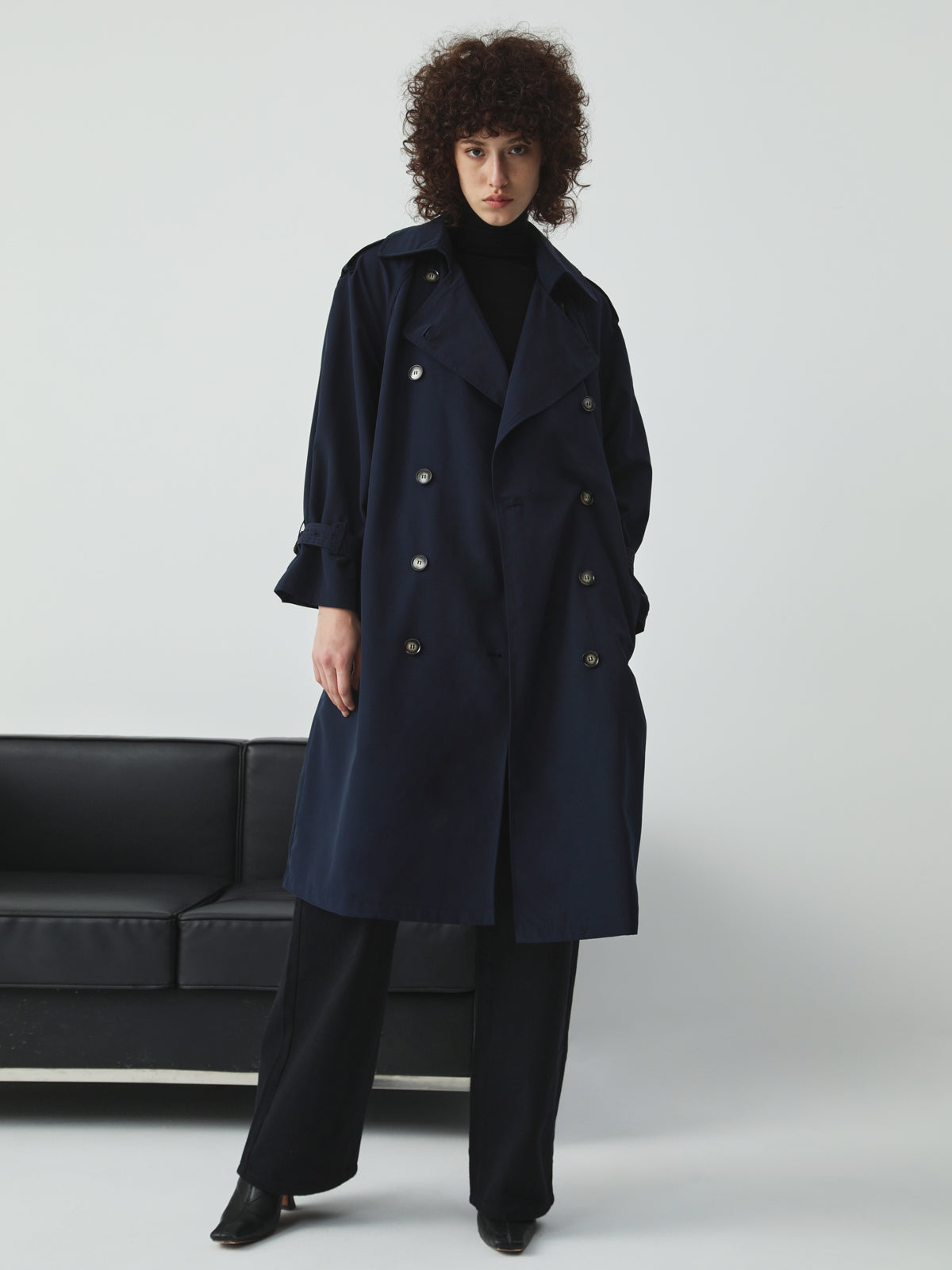 Double Breasted Trench Coat
