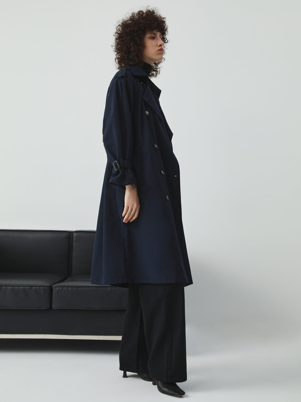Double Breasted Trench Coat