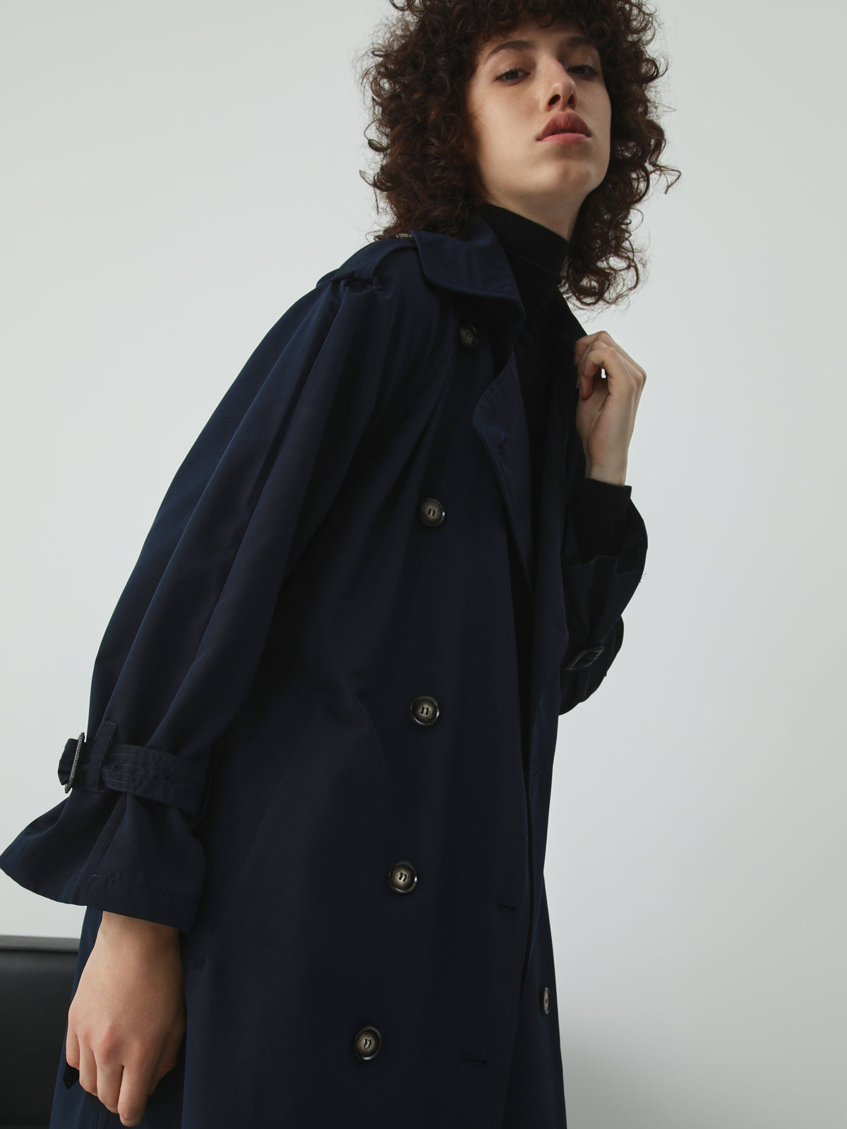 Double Breasted Trench Coat