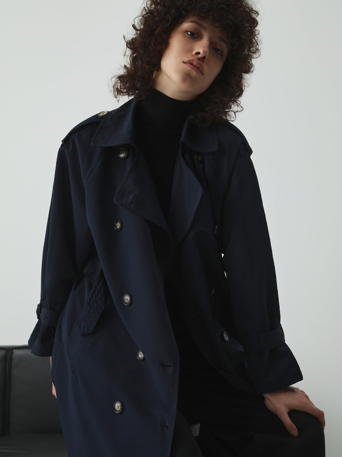 Double Breasted Trench Coat