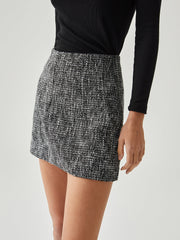 Tweed Mini Skirt