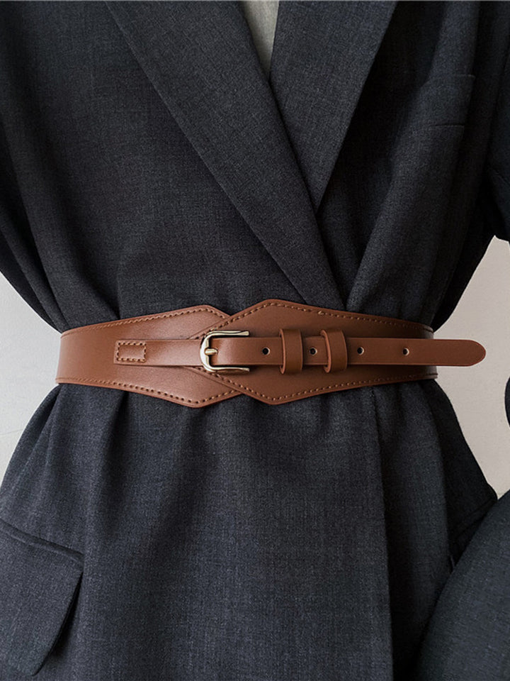 Arrow Leather Belt