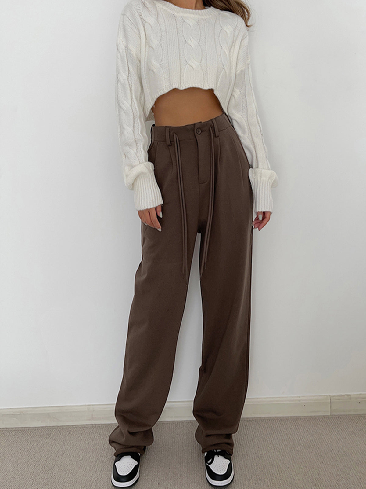 Drawstring Pocket Sweatpants