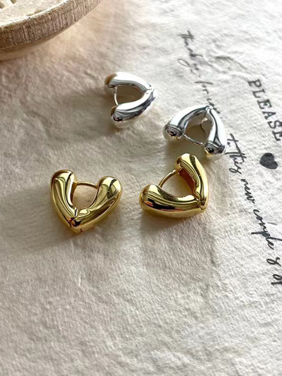 Heart Decor Earrings